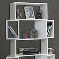 Corp biblioteca, Comforty, Box, 84x160x30 cm, PAL, Alb
