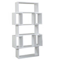Corp biblioteca, Comforty, Box, 84x160x30 cm, PAL, Alb