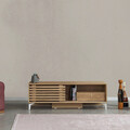 Comoda TV, Comforty, Lulu, 150x50x41 cm, PAL, Stejar