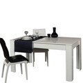 Masa extensibila, Comforty, Bois, 78x150x90 cm, PAL, Alb
