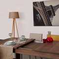 Masa extensibila, Comforty, Huqqa, 78x150x80 cm, PAL, Maro inchis