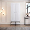 Dulap pentru haine, Comforty, Martin 2, 84x200x50 cm, PAL, Alb