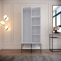 Dulap pentru haine, Comforty, Martin 2, 84x200x50 cm, PAL, Alb