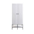 Dulap pentru haine, Comforty, Martin 2, 84x200x50 cm, PAL, Alb