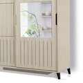Dulap pentru haine, Comforty, Pasific Home Fuga 180, 180x216x60 cm, PAL, Stejar