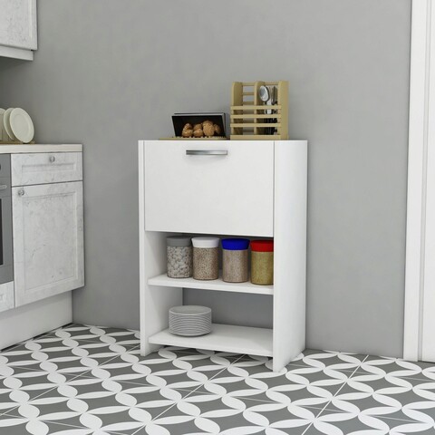 Dulap multifunctional, Coraline, Albina v2, 48x72x35 cm, PAL, Alb