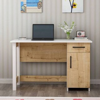 120x71x60 cm, Alb;Stejar