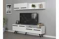 Comoda TV, Coraline, Mono, 180x45 cm, PAL, Alb