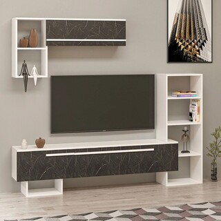 209x123 cm, Alb;Negru