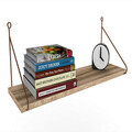 Raft de perete, Hanah Home, Armoni, 72x20x20 cm, Maro