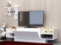 Comoda TV, Decorotika, Bahar, PAL, Alb