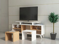 Comoda TV, Decorotika, Kutay, PAL, Alb / Teak