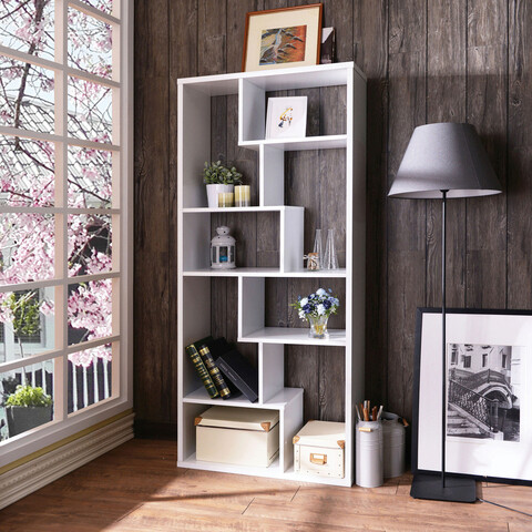 Corp biblioteca, Decorotika, Serra, 90x183 cm, PAL, Alb