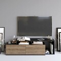 Comoda TV, Decorotika, Nexera, PAL, Nuc negru