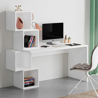 153.5x140x60 cm, Alb