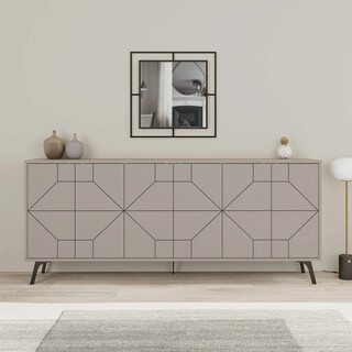 184x77.4x35 cm, Mocha