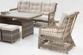 Set mobilier de gradina, Divona, Ibiza, Crem