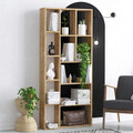 Corp biblioteca, Emerald, Demios, 75x170x18 cm, PAL, Maro