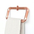 Raft de perete, Evila Originals, Cop004, 22x12x5 cm, Cupru, Auriu roz