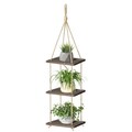 Raft de perete, Evila Originals, Gar013, 90x25x1 cm, Lemn, Maro