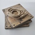 Raft de perete, Evila Originals, Gar013, 90x25x1 cm, Lemn, Maro