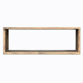 Raft de perete, Evila Originals, Aa050, 70x25x13 cm, Lemn, Maro