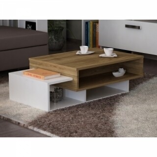 Tab - White, Walnut