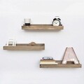 Raft de perete, Evila Originals, Aa068, Lemn, Maro