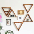 Raft de perete, Evila Originals, Aa079, Lemn, Maro