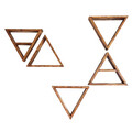 Raft de perete, Evila Originals, Aa079, Lemn, Maro
