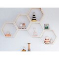 Raft de perete, Evila Originals, Raf229, Lemn, Maro