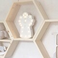 Raft de perete, Evila Originals, Raf229, Lemn, Maro
