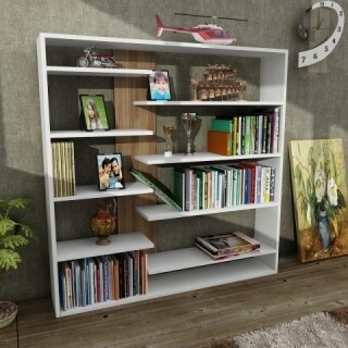 Handy - White , Walnut