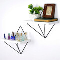 Raft de perete, Evila Originals, Wr060, MDF , Alb/Negru