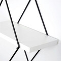 Raft de perete, Evila Originals, Wr057, Metal, Alb