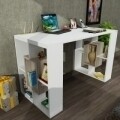 Birou Wooden Art, Valancia White Cordoba, 120x73.8x60 cm