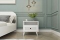 Set mobilier dormitor, Glenevis, Nil 105, Alb