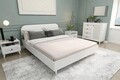 Set mobilier dormitor, Glenevis, Nil 105, Alb