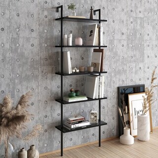 60x174x22 cm, Negru
