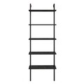 Corp biblioteca, Hadley, Paula, 60x174x22 cm, PAL, Negru