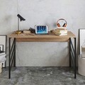 Birou, Hadley, Tuna, 120x75x60 cm, PAL, Nuc / Negru