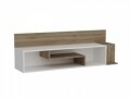 Comoda TV, Wooden Art, Stream White Walnut, 161.8x52.8x39 cm