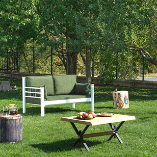 155x86x80 cm, Alb;Verde