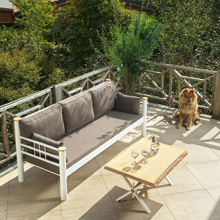 215x86x80 cm, Alb;Maro