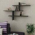 Raft de perete, Homitis, Leo, 123x80 cm, PAL, Antracit