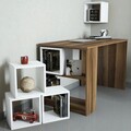 Birou, Hommy Craft, Box, 120x75x65 cm, PAL, Nuc/Alb