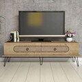 Comoda TV, Hommy Craft, Ekol, 145x45x40 cm, PAL, Stejar