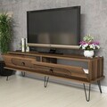 Comoda TV, Hommy Craft, Ekol, 145x45x40 cm, PAL, Maro