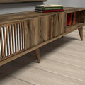 Comoda TV, Hommy Craft, Milan, 180x40x35 cm, PAL, Maro