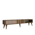 Comoda TV, Hommy Craft, Milan, 180x40x35 cm, PAL, Maro